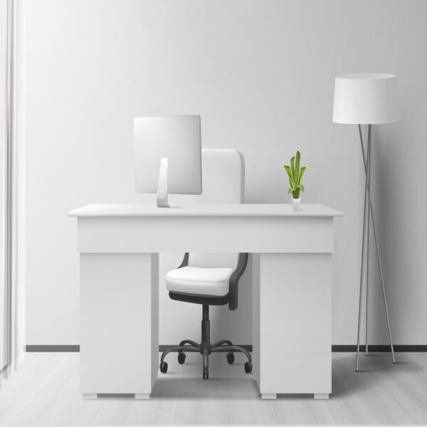 Wooden Director Table Without Side Table -TFM1